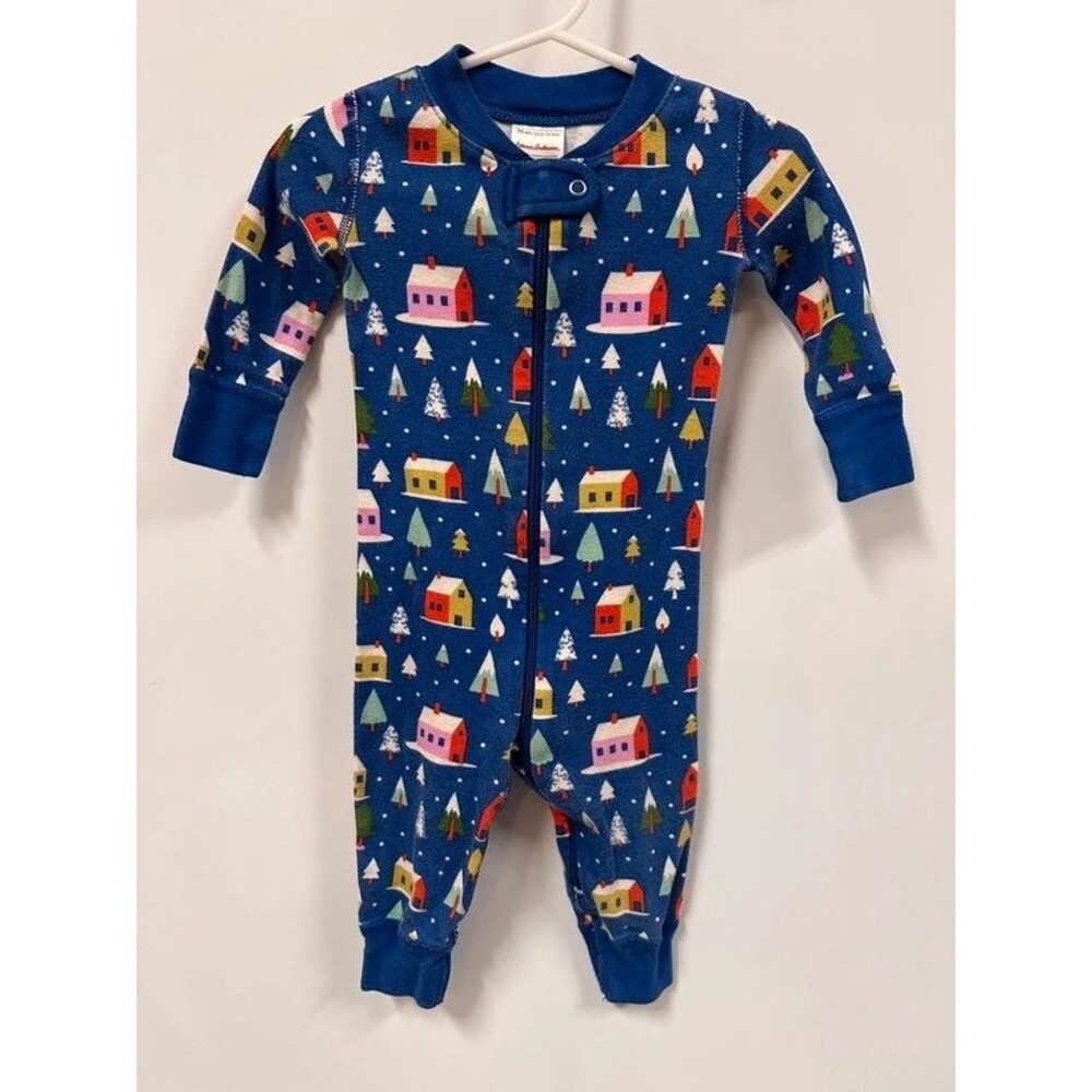 Hanna Andersson 70, 6-12m one piece pjs Jammie’s